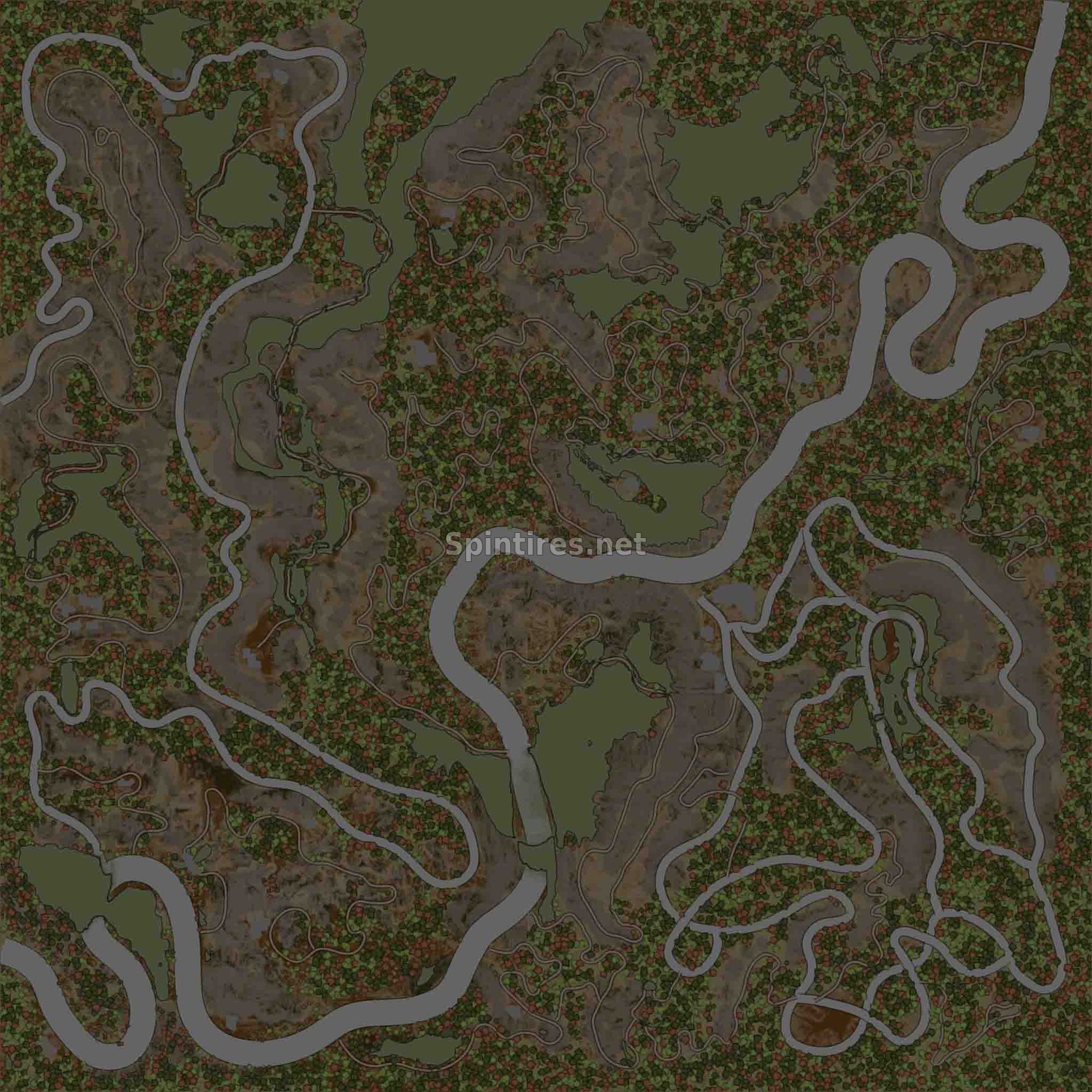 Карта «За пределами северного» для Spintires: MudRunner (v14.08.19) для Spintires 